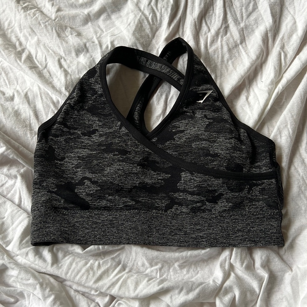 Gymshark Camo Sports Bra